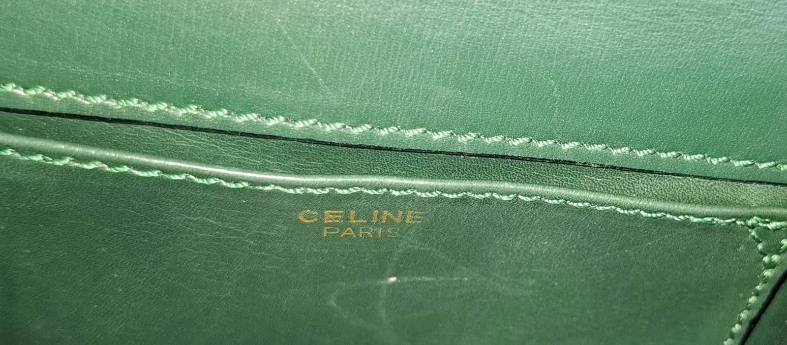 Celine Taschen für Damen: Celine Kelly Mini dark green – Gebraucht aus Zug von Katenths 7