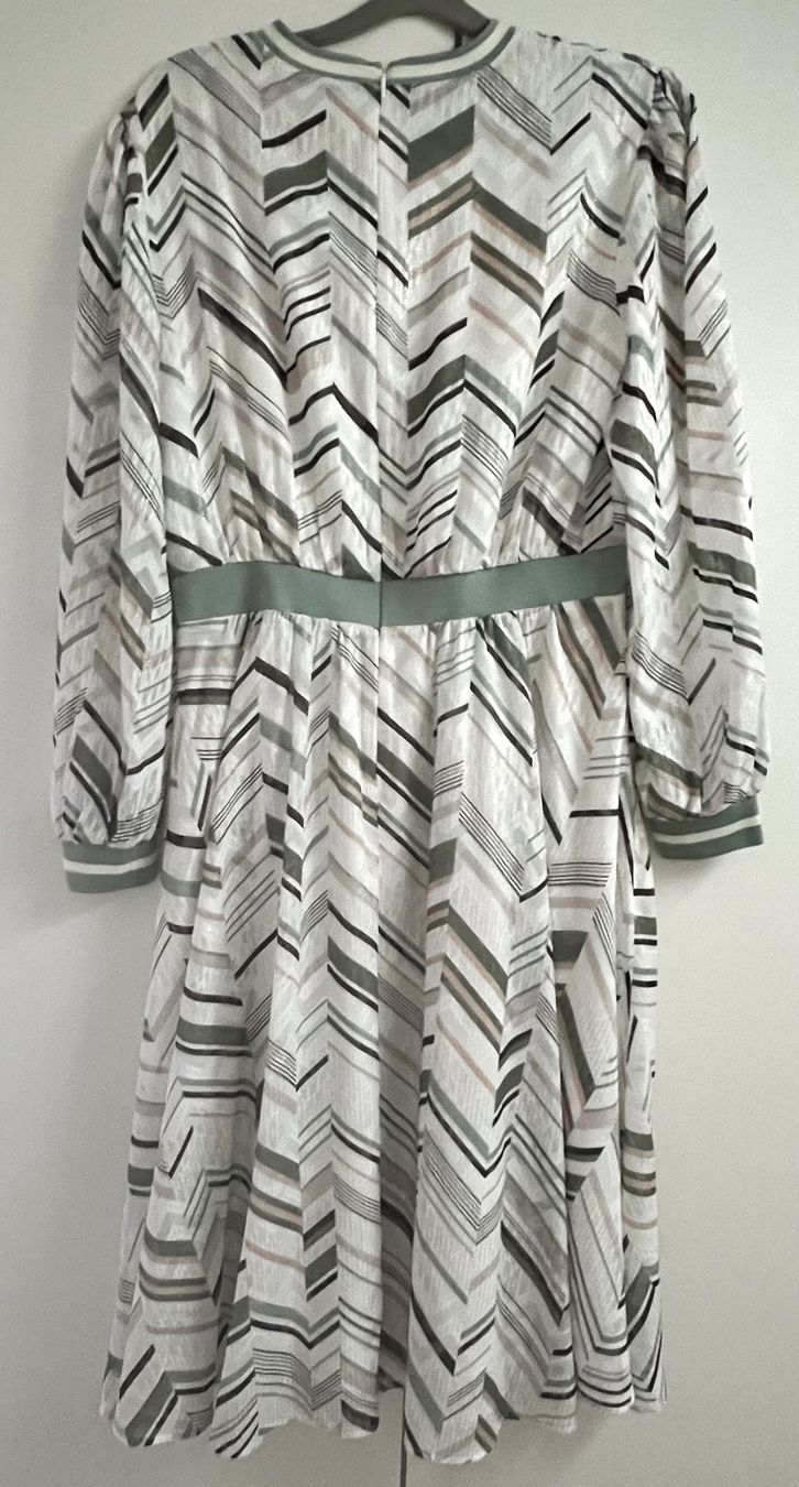 Ted Baker Vestiti: Ted Baker Kleid / Gr. 4 / grün-weiss – Nuovo (secondo la descrizione) da Eichberg venduto da Lolapop18 1