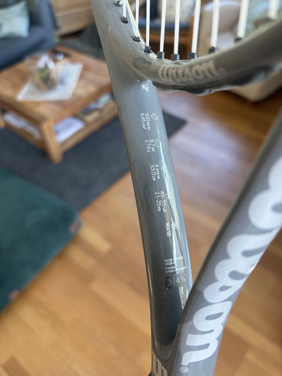 Schläger: Wilson Tennisschläger – Gebraucht aus Unterägeri von Nando_Reiser 1