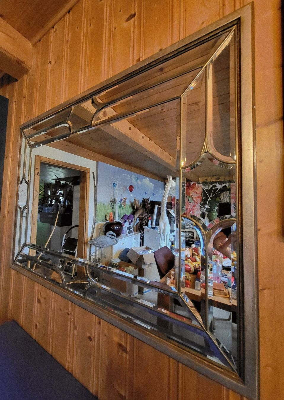Loberon Specchi: Design Spiegel Messing / Holz – Usato da Schafhausen im Emmental venduto da Herzrose 8