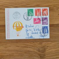 Ballon Flug Glarus 1960 Rapperswil SG Bulle FR KNIE