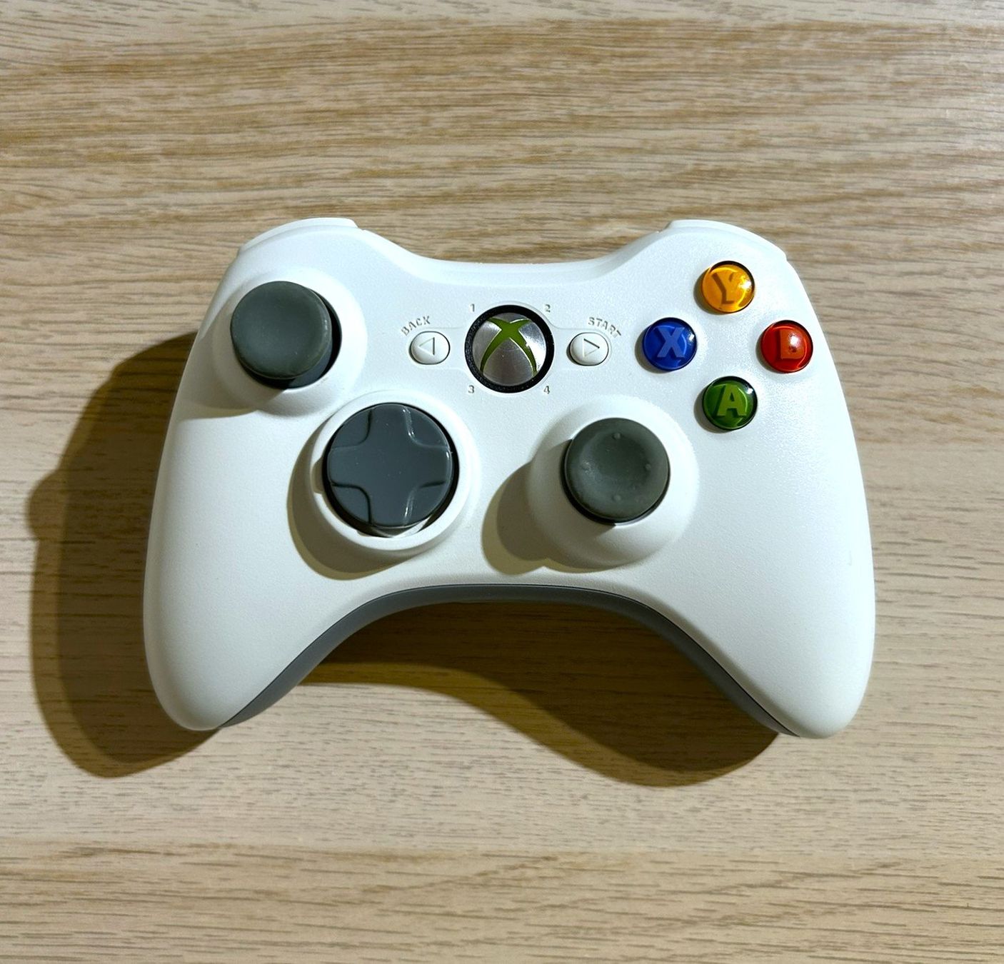 Microsoft Controller: Xbox 360 Wireless Controller Weiss – Usato da St. Gallen venduto da Alpine.Arcade