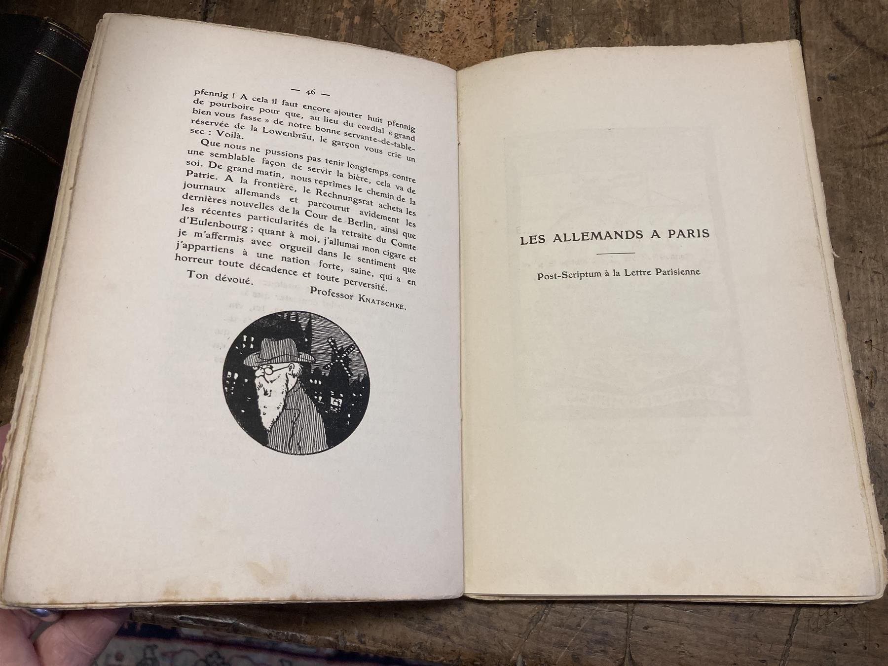 Libri: 1913 Professeur Knatschké Hansi – Usato da Bern venduto da Jwpm66 3