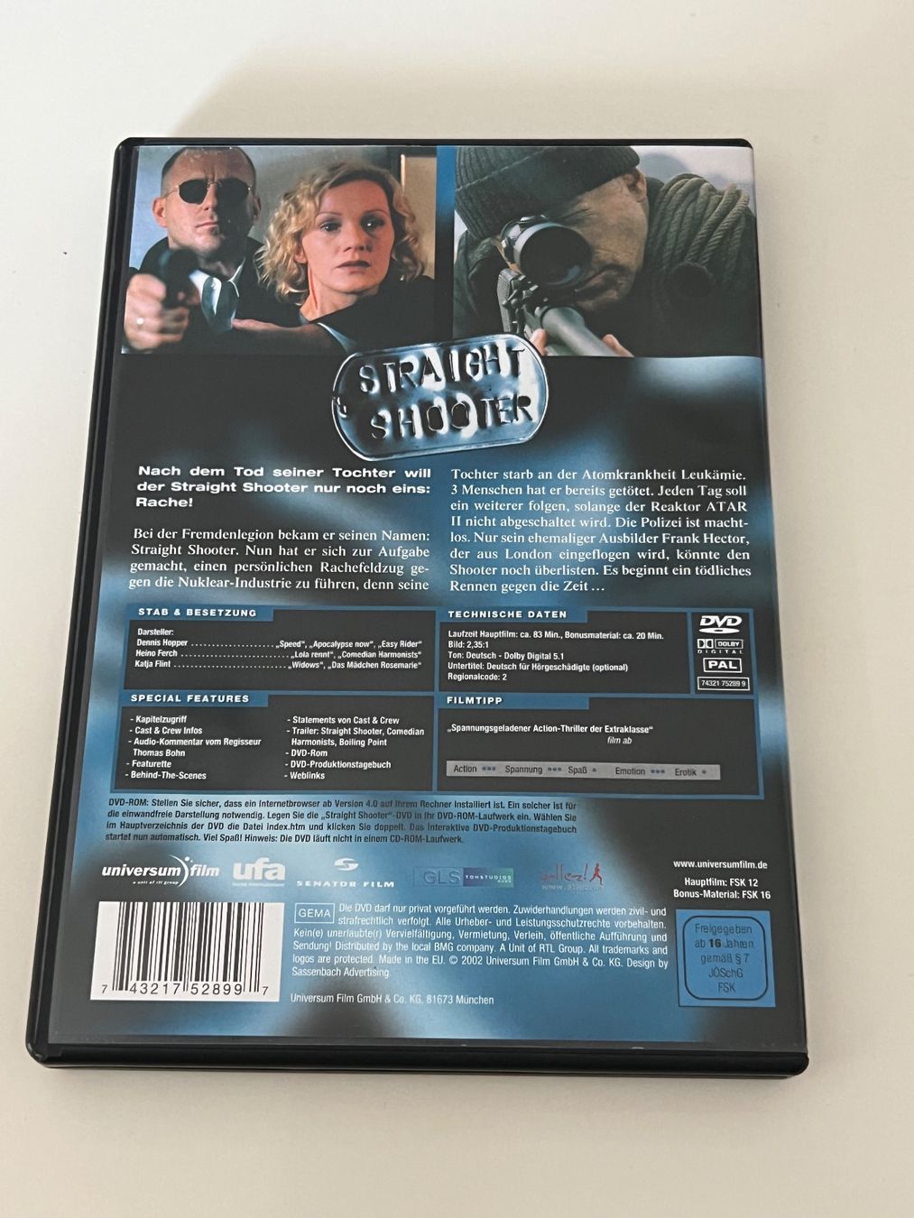 Tutti i DVDs: Straight Shooter DVD – Nuovo (secondo la descrizione) da Altstätten SG venduto da sheamus 1