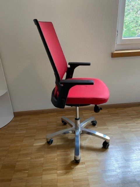 Rollstühle: Bürostuhl rot – Gebraucht aus Gockhausen von subbotnik 1
