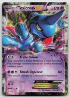 Pokemon Toxicroak EX 41/106 EN 2014