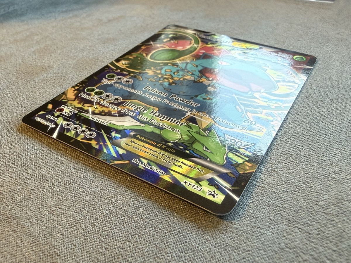 Pokémon Carte collezionabili: Venusaur EX (XYPR 123) – Nuovo (secondo la descrizione) da Gingins venduto da loi_c5sw 2