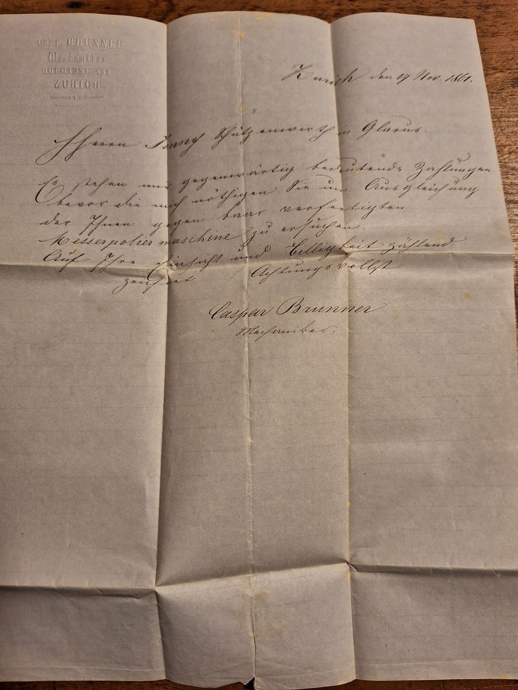 Tutti i francobolli: Strubelbrief 24G Zürich Kat. 180.- – Usato da Balgach venduto da SIMEON27 5
