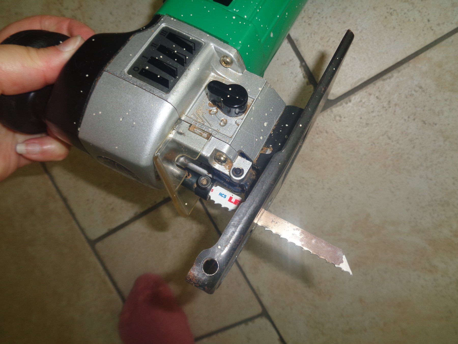 Hitachi Seghe: Stichsäge  Hitachi 65 mm – Usato da Kreuzlingen venduto da Robi-2003 4