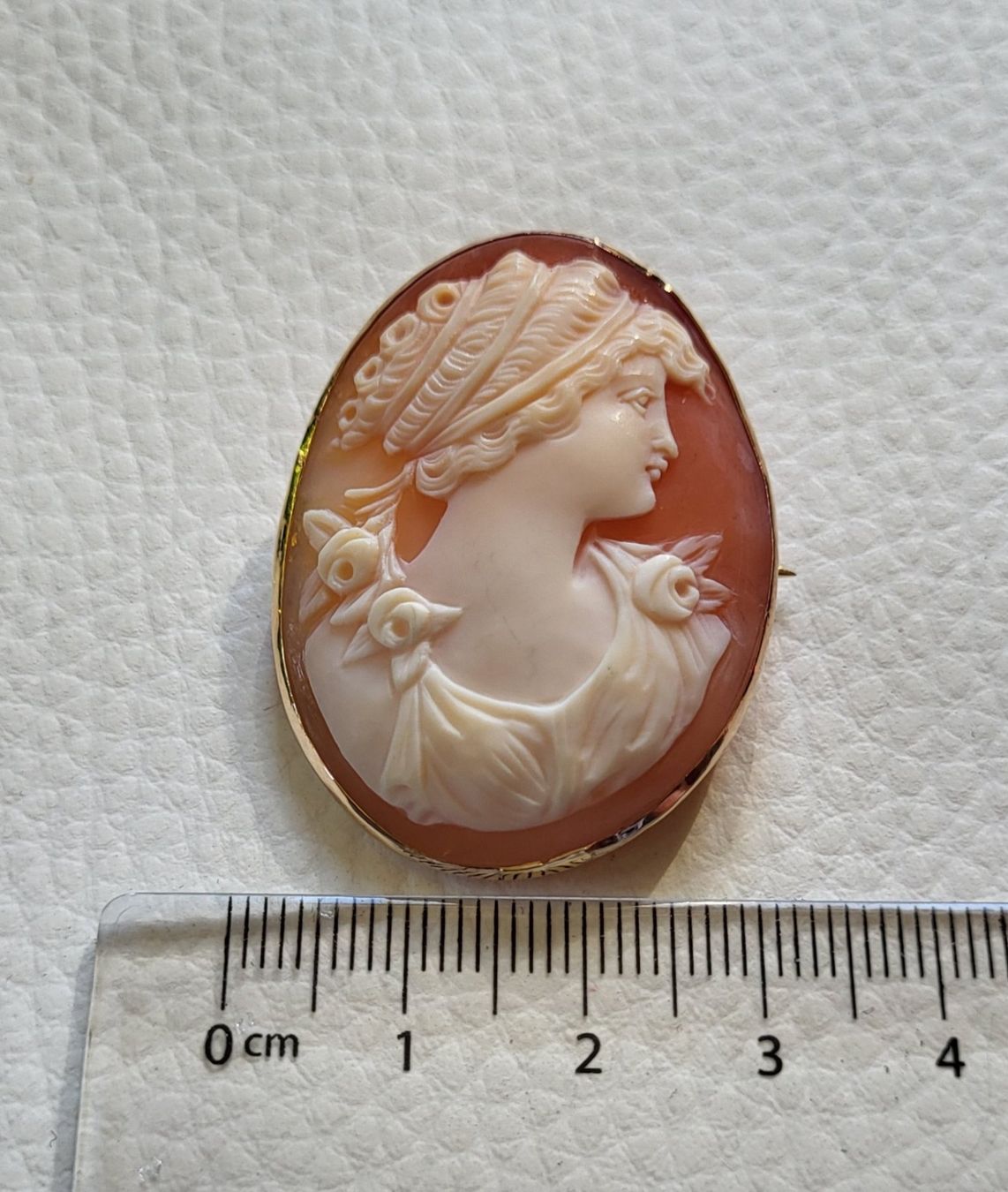 Anhänger: Gold 585 Camme Anhänger/Broche – Gebraucht aus Wald ZH von Dasilver 3