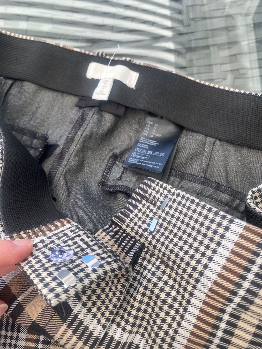 Hosen: Glencheck Hose H&M Neu ( 46) – Neu (gemäss Beschreibung) aus Vezia von sidu03 4
