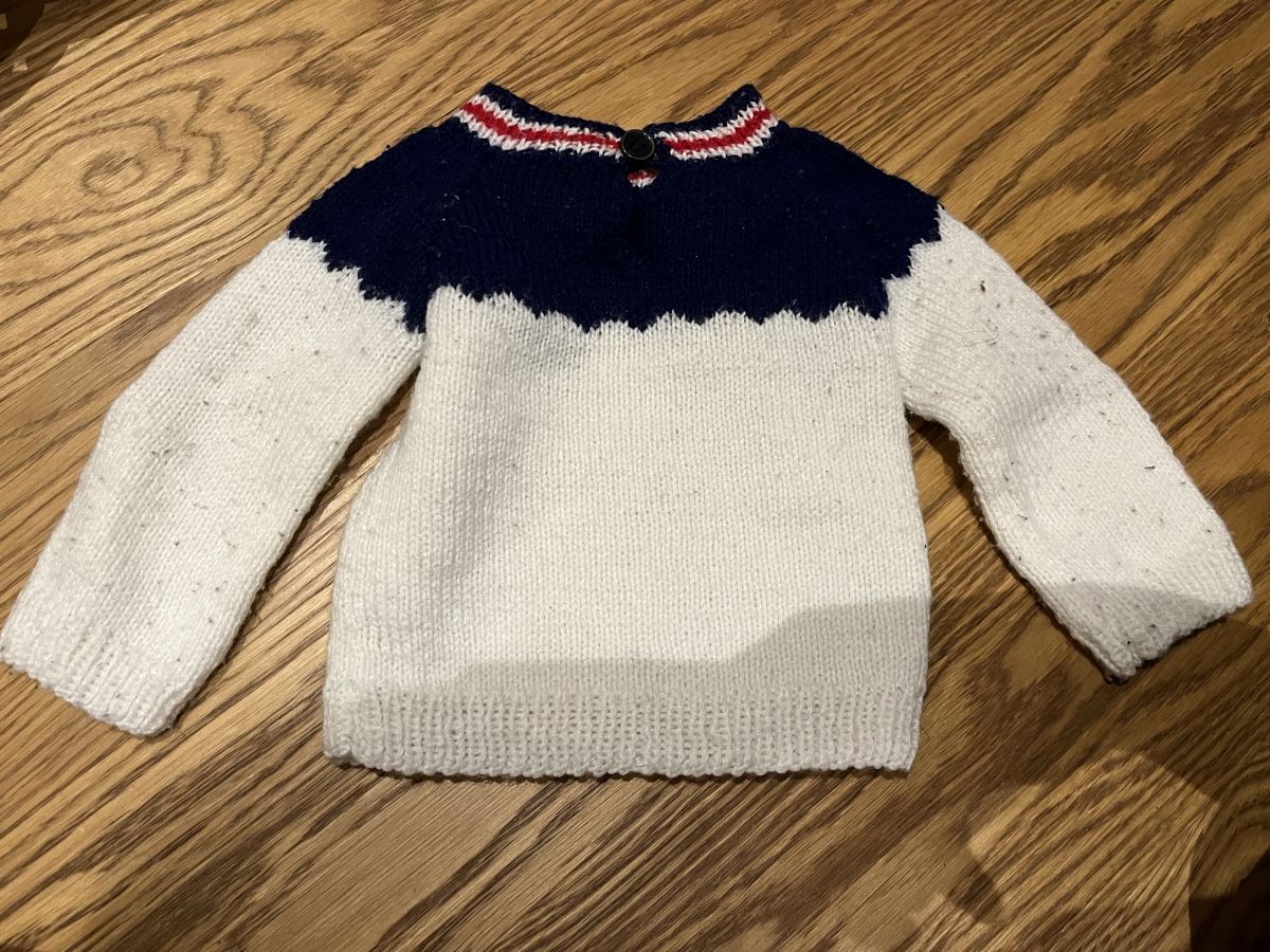 Maglioni & Felpe: Handgestrickter Babypulli 58 Baumwolle – Usato da Zürich venduto da car_cr6w 1