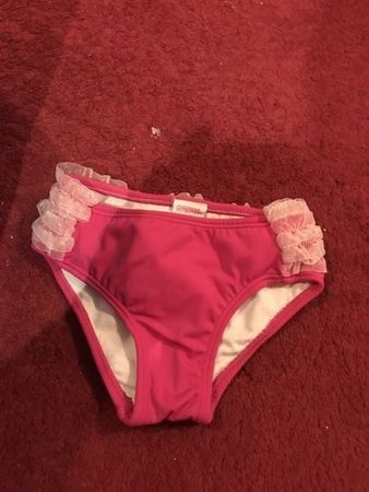 Baby Mädchen Badehose rosa 3-6mt Marke Gymboree