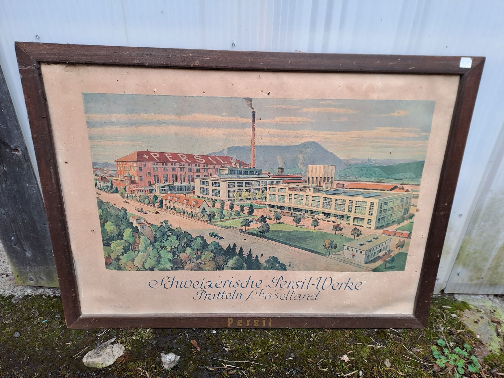 Posters & Illustrations: Persil Werke Pratteln Werbebild – D'occasion à Gebenstorf par suroh