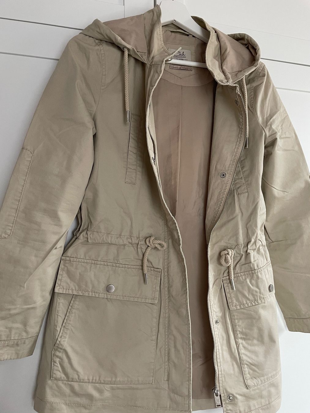 C&A Giacche: Übergangsjacke Gr. 34 Beige – Usato da Lützelflüh-Goldbach venduto da Christian1980