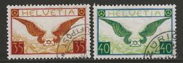 1929 : Flugpost Nr. F14 - F15 : KP 205.--