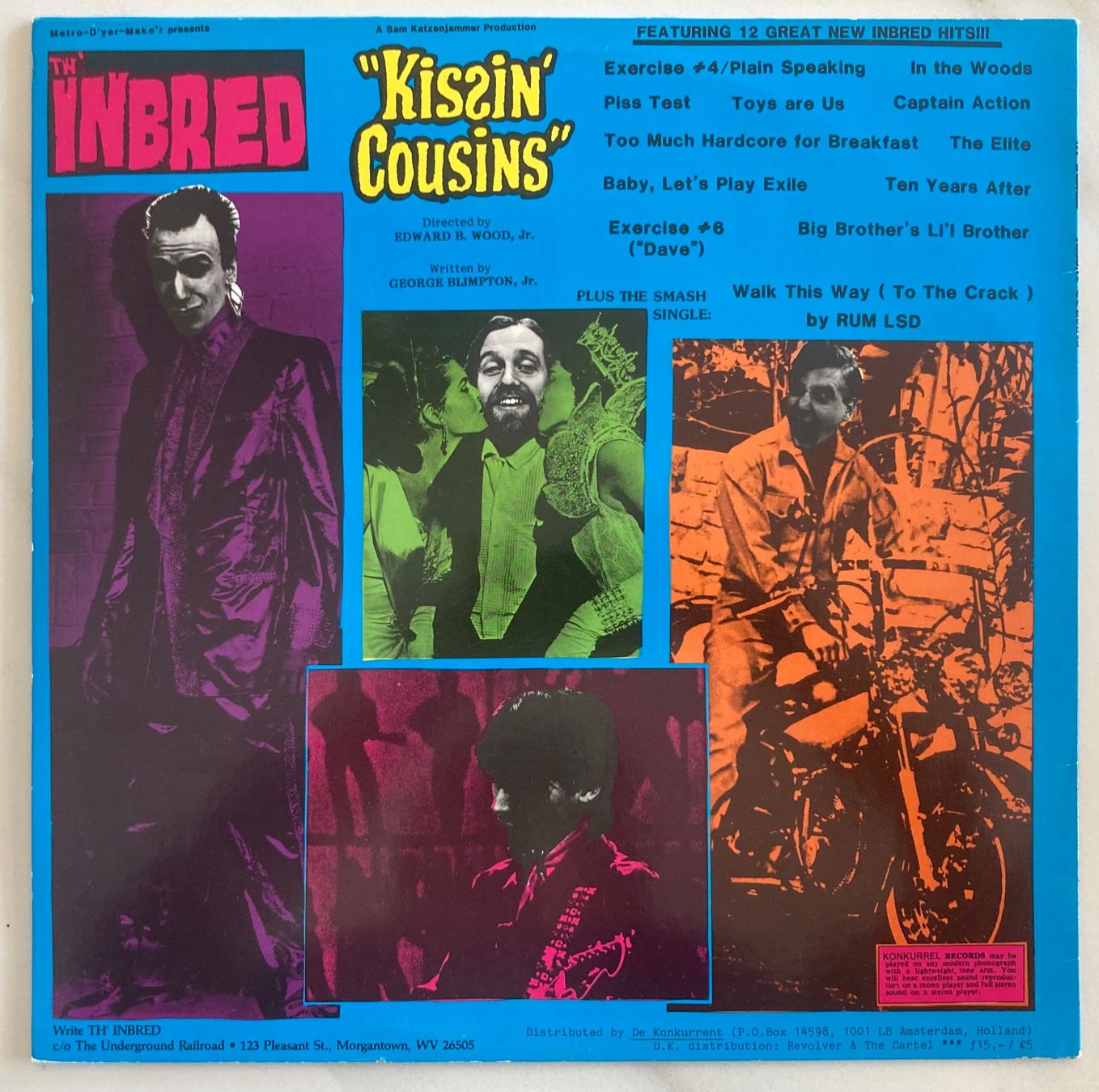 Schallplatten: TH'INBRED - KISSIN' COUSINS – Gebraucht aus Poliez-Pittet von Newtown-Records 1
