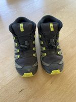 Salomon Wanderschuhe XA Pro Mid grün schwarz gebraucht