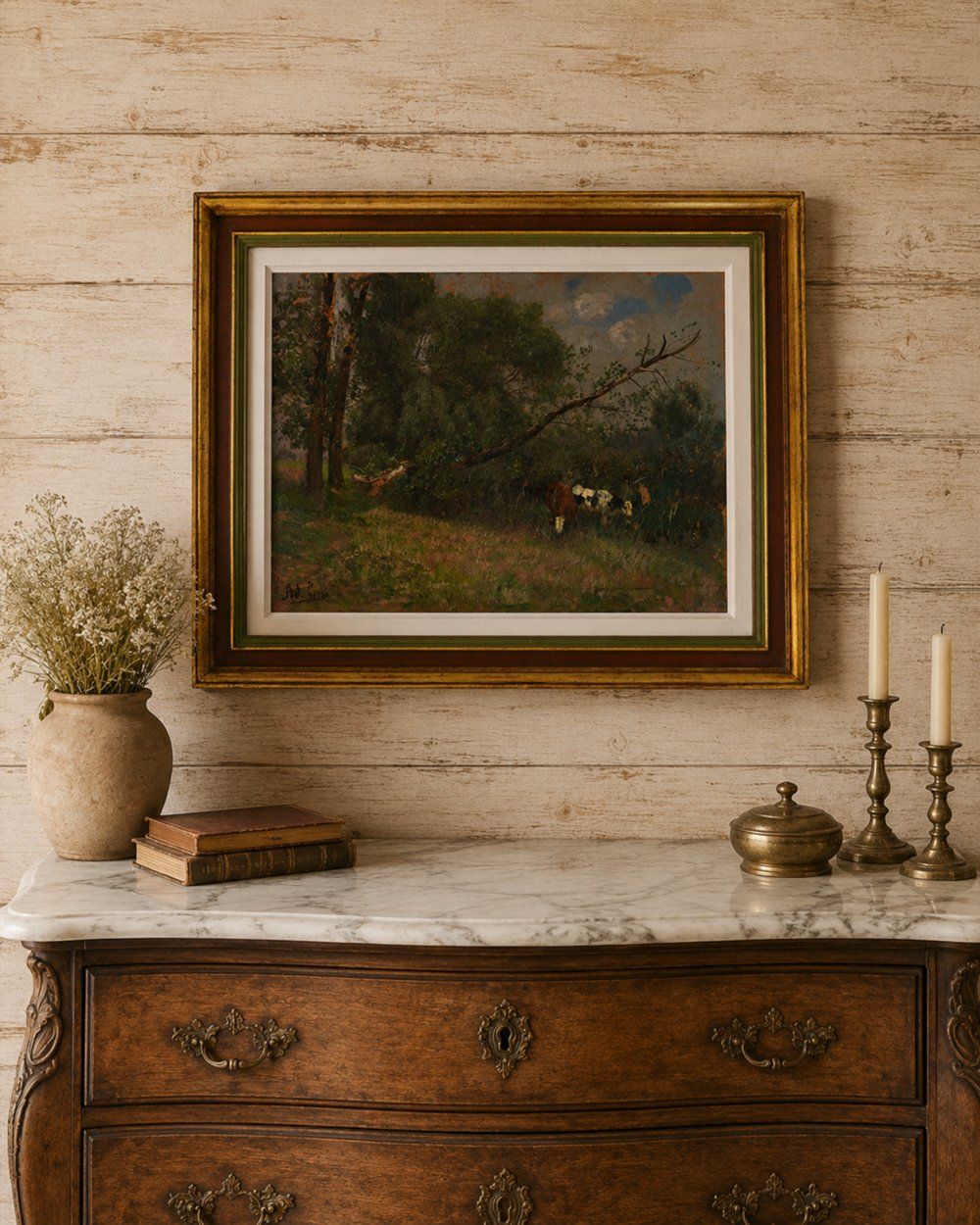 Gemälde: TABLEAU ADOLF LINS – Gebraucht aus Moutier von Vintage-signature 2