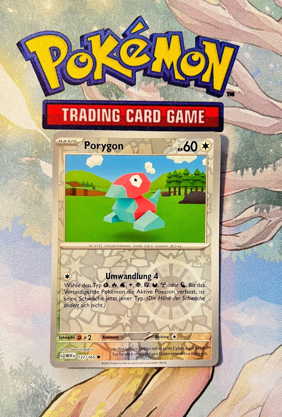 Pokémon Carte collezionabili: Porygon Reverse Holo (Deck 151) 137/165 – Nuovo (secondo la descrizione) da Sempach venduto da R-G