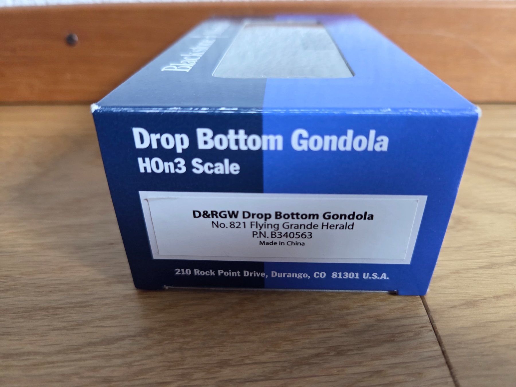 Modelleisenbahnen: HOn3 Blackstone Models D&RGW Drop Bottom Gondola – Gebraucht aus Binz von kiddo1999 1