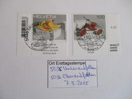 Voll Ort Ersttagsstempel aus 5035 Unterentfelden +