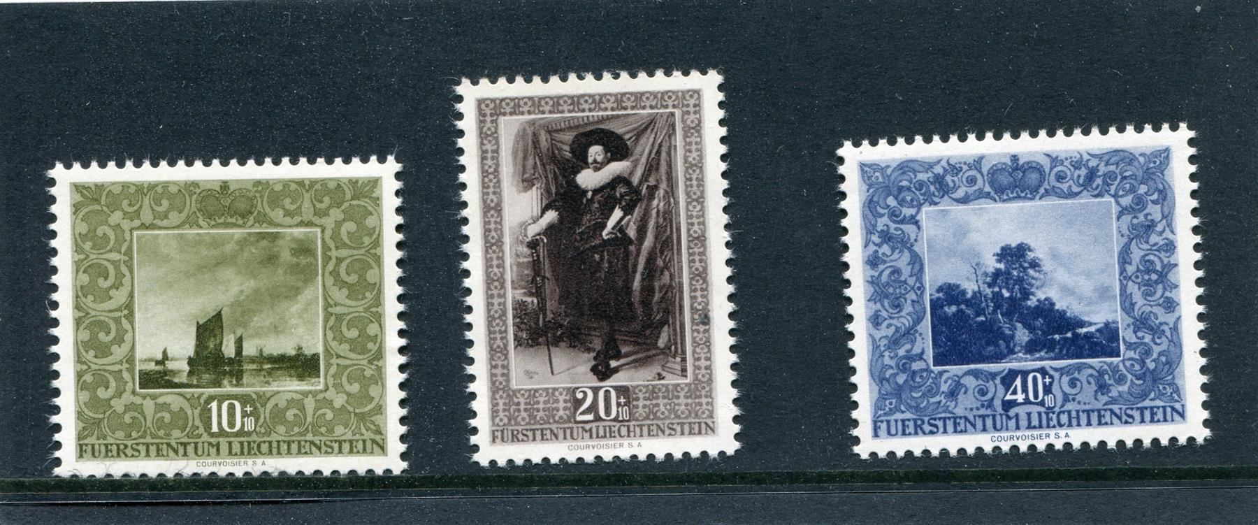 Alle Briefmarken: FL 1951 Nr. W 24-26 postfrisch – Gebraucht aus Winterthur von Kyoung