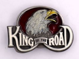 Gürtelschnalle King Of The Road Vintage