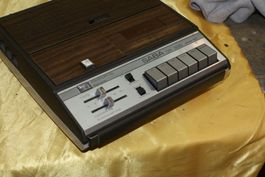 Vintage Kassettengerät SABA CR 335 Stereo mit Tasche