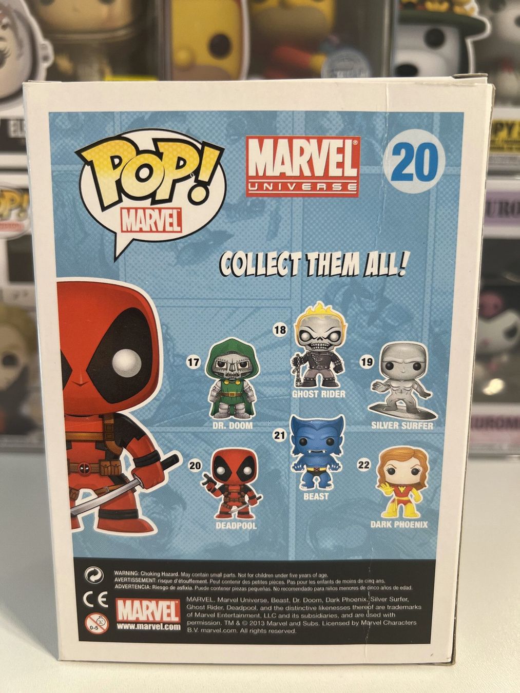 Funko Figuren: Funko POP! Marvel Deadpool (Red) (Sortie 2013) – Neu und originalverpackt aus Le Mouret von perfectbijou 2