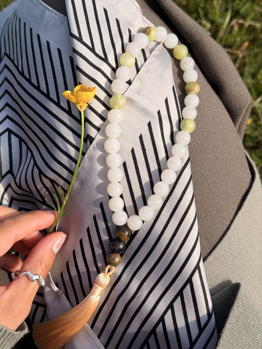 Altri gioielli: chapelet en quartz rose et onyx – Nuovo (secondo la descrizione) da Clarens venduto da ki.pierre 1