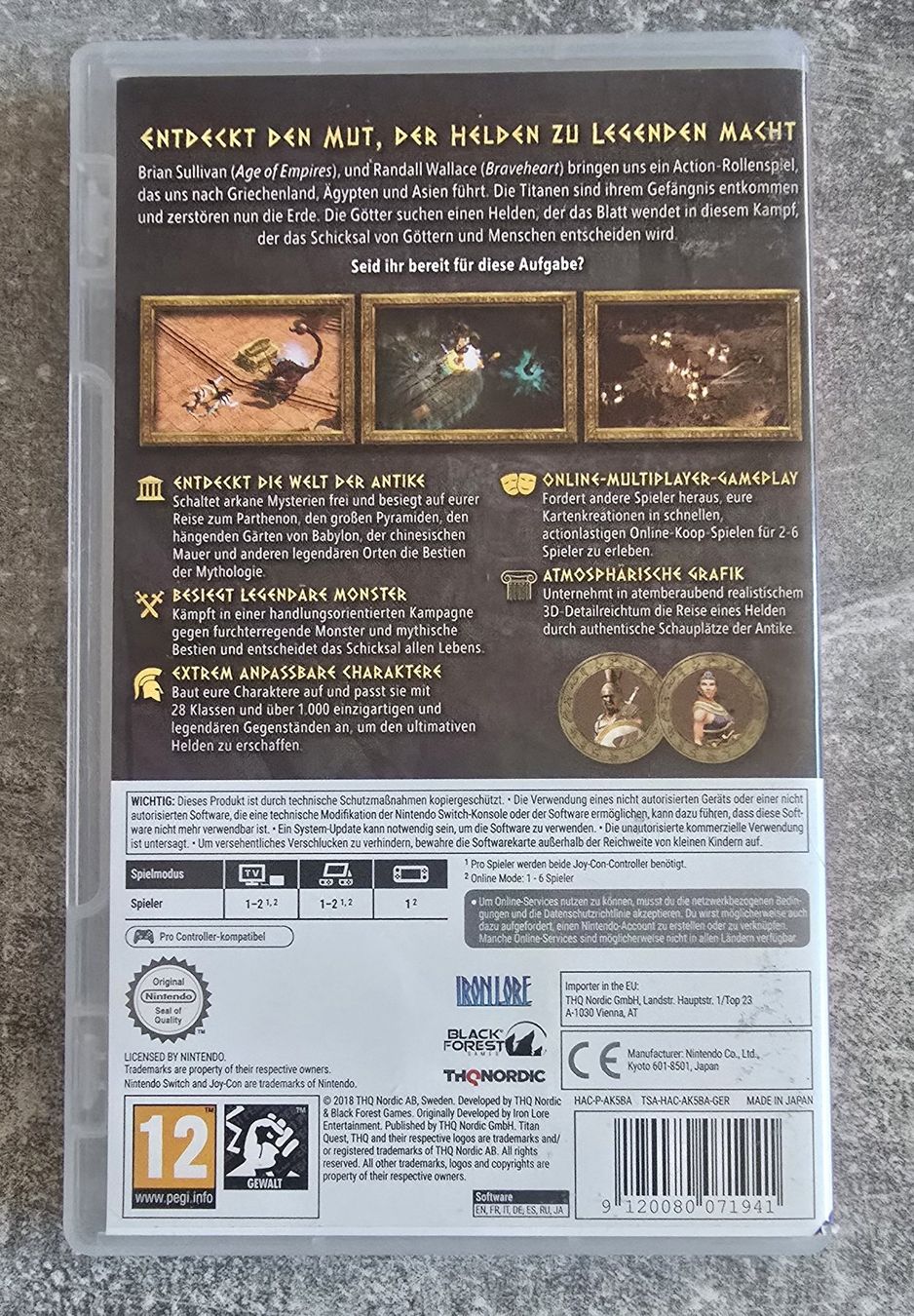 Jeux: TITAN QUEST - NINTENDO SWITCH – D'occasion à La Chaux-de-Fonds par Giannis50 1