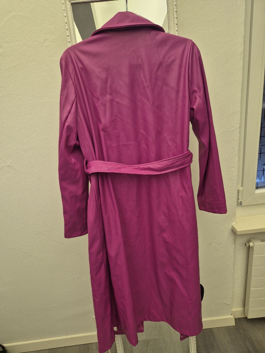 Mäntel: Coat pink leatherette size S, new. – Neu (gemäss Beschreibung) aus Wangen b. Olten von Dalistyle83 3