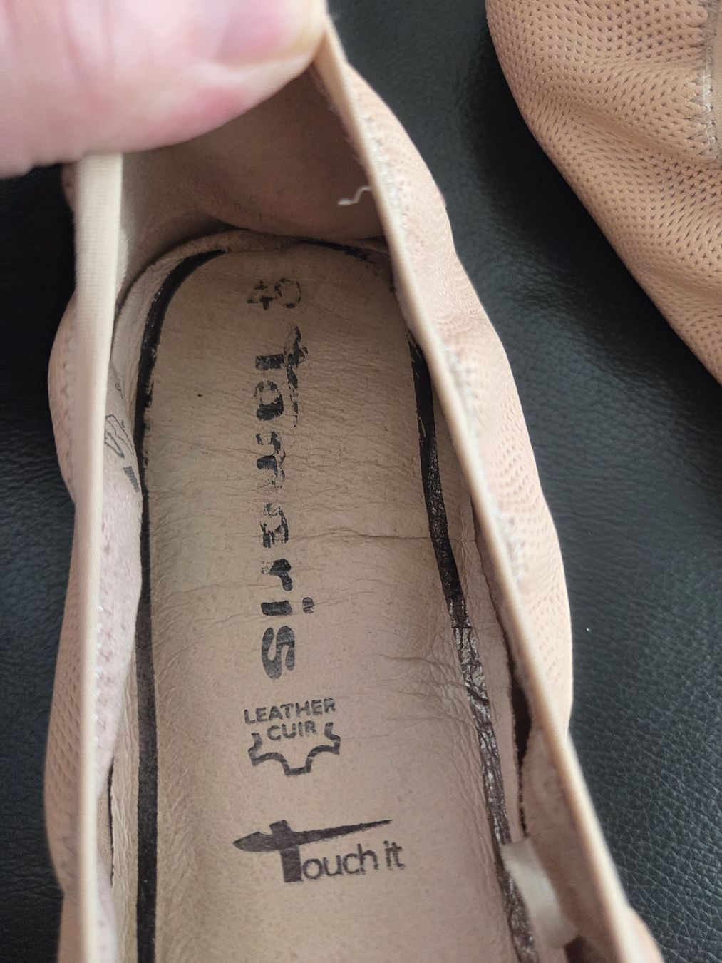 Tamaris Scarpe da donna: Ballerinas Tamaris Grösse 40 Leder – Usato da Root venduto da dam_2kmy 2