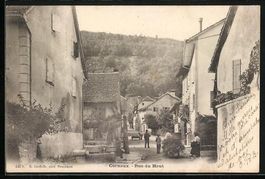Cornaux /NE, Rue du Haut, Strassenpartie