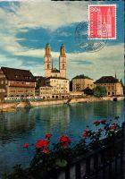 10.V.60, Maximumkarte Grossmünster Zürich mit passendem St.