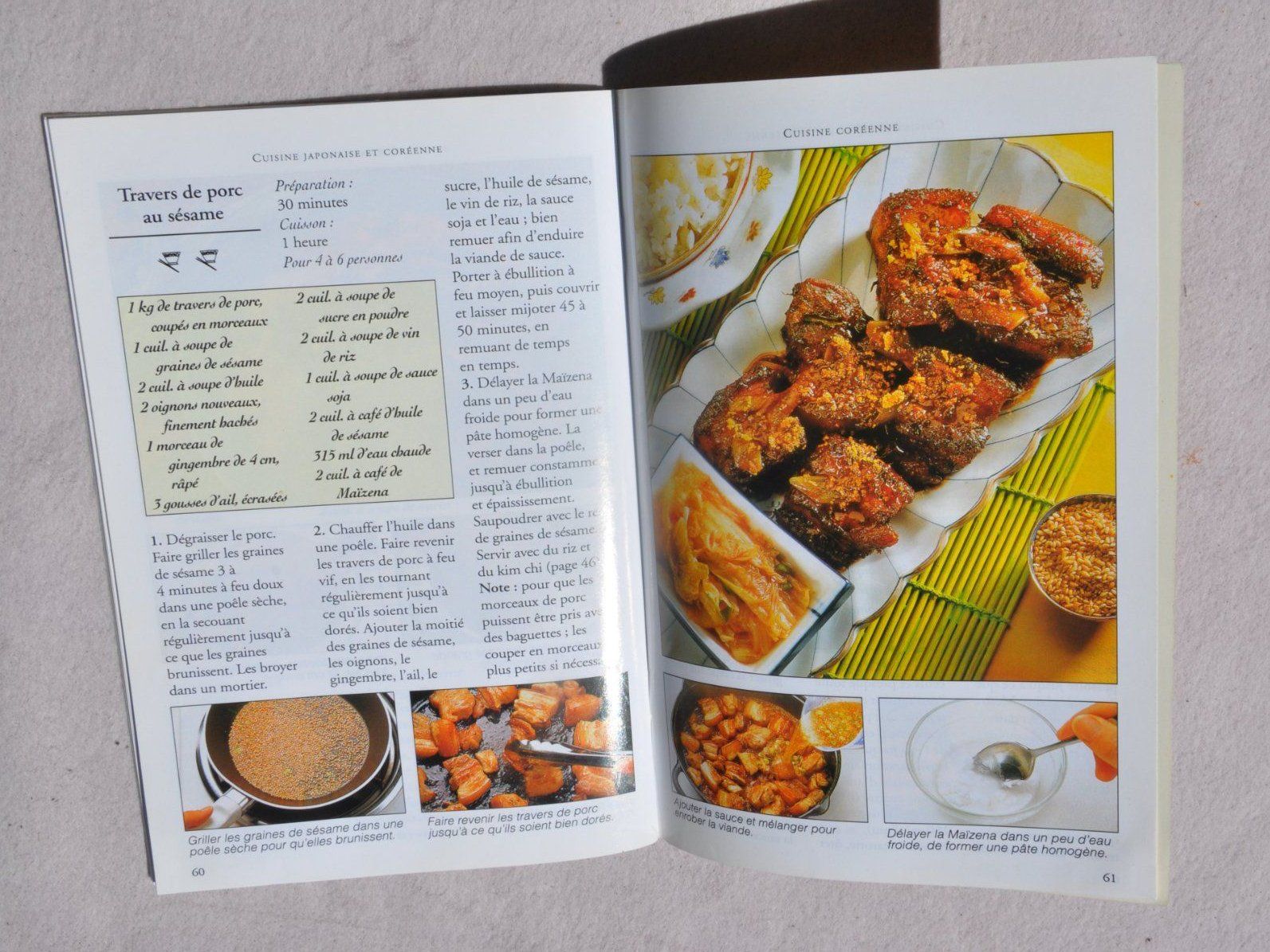 Libri: Cuisine japonaise et coréenne - Anne Wilson – Usato da Fully venduto da Minouchka 2