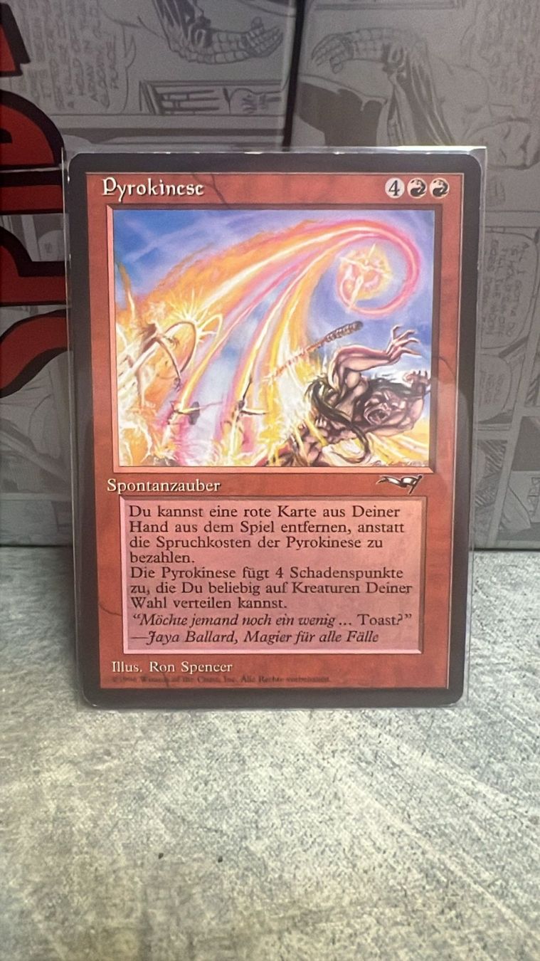 Magic The Gathering Carte collezionabili: Pyrokinese – Nuovo (secondo la descrizione) da Wilen b. Wollerau venduto da GarruksShop