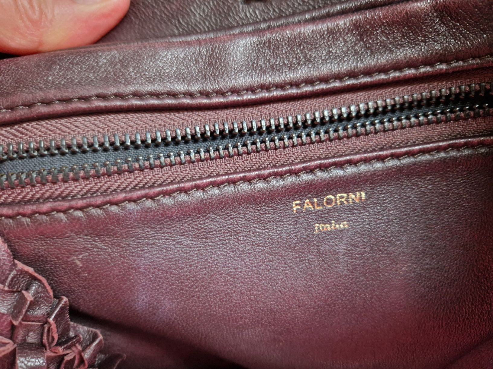 Borse da donna: geflochtene Falorni Tasche – Usato da Boppelsen venduto da ullichen 5