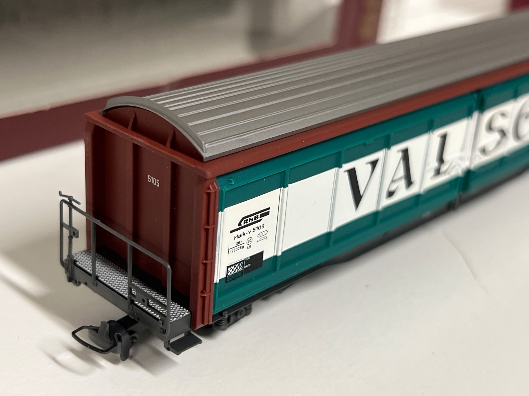 Bemo Modellini di ferrovie: Bemo RhB  Haik-v 5105 Valser – Nuovo (secondo la descrizione) da Neuenhof venduto da ludovicco 4