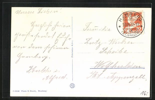 Cartoline postali: AK Hemberg-Dorf, Pension Brunner, 1932 – Usato da Berlin venduto da bartko-reher 1