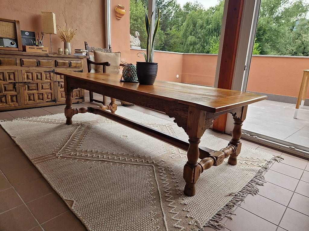 Tavoli: Rustikaler Massivholztisch  echter Hingucker – Usato da Magadino venduto da Dana-80