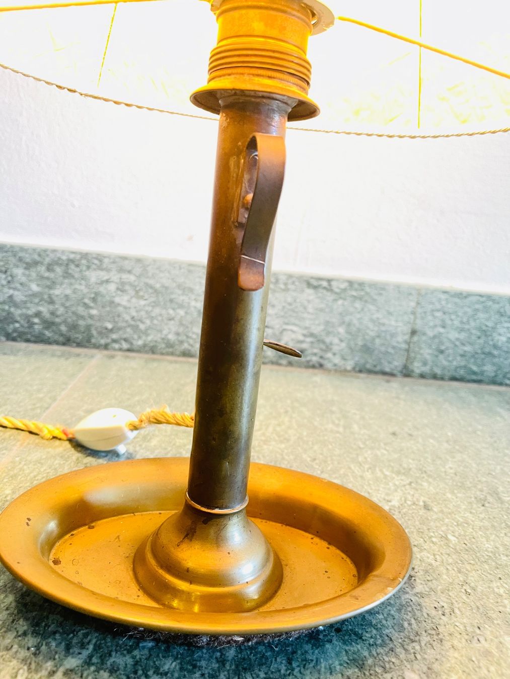 Lampade: Retro Nachttischlampe Vintage Messing – Usato da Olten venduto da ELHANDEL 3