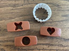 Spitzbuben-Ausstecher, 4-teilig, Städter, NEU