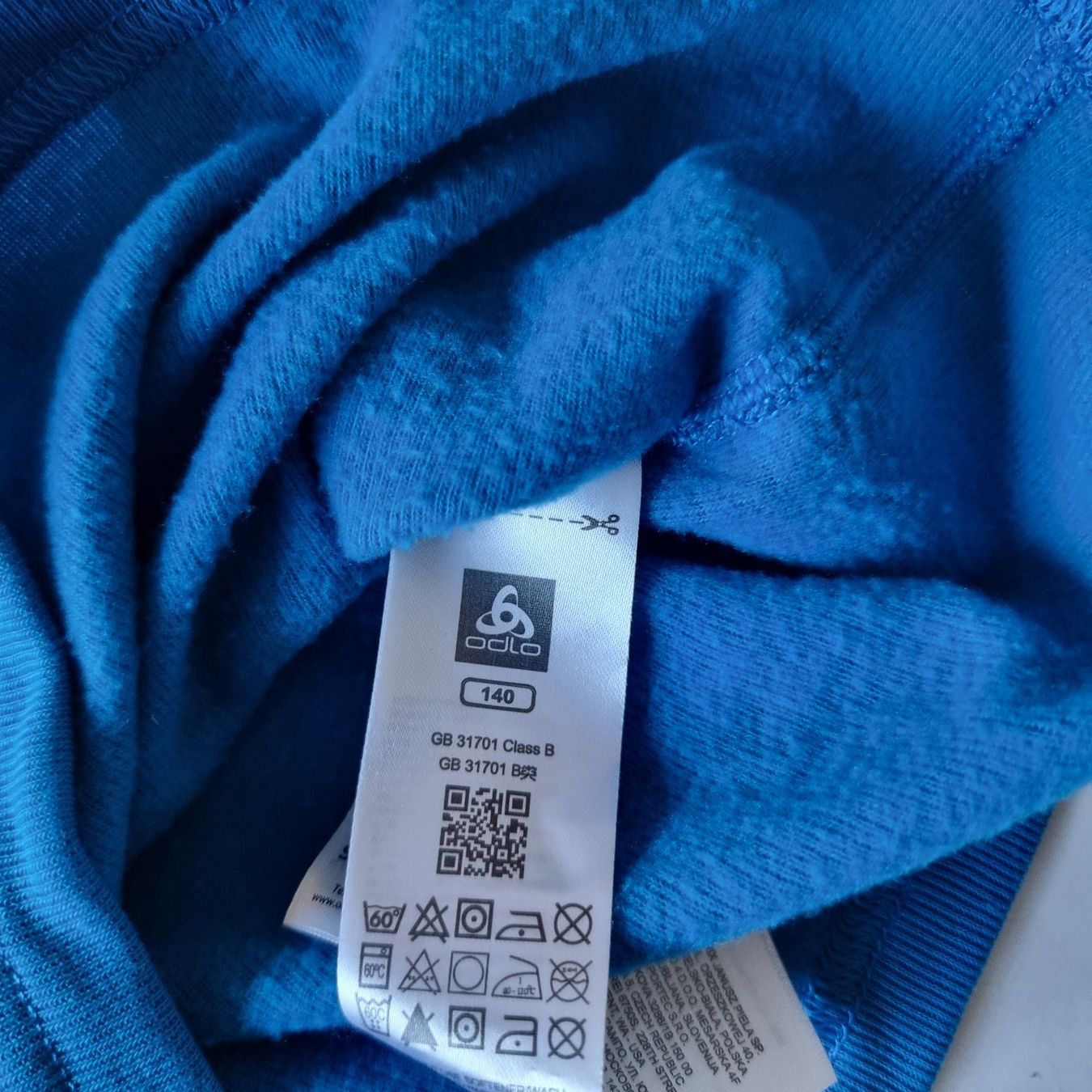 Odlo Unterwäsche: Lässiger warmer Odlo Base Layer Gr.140 mit Reissverschluss – Gebraucht aus Arth von Africa44 2