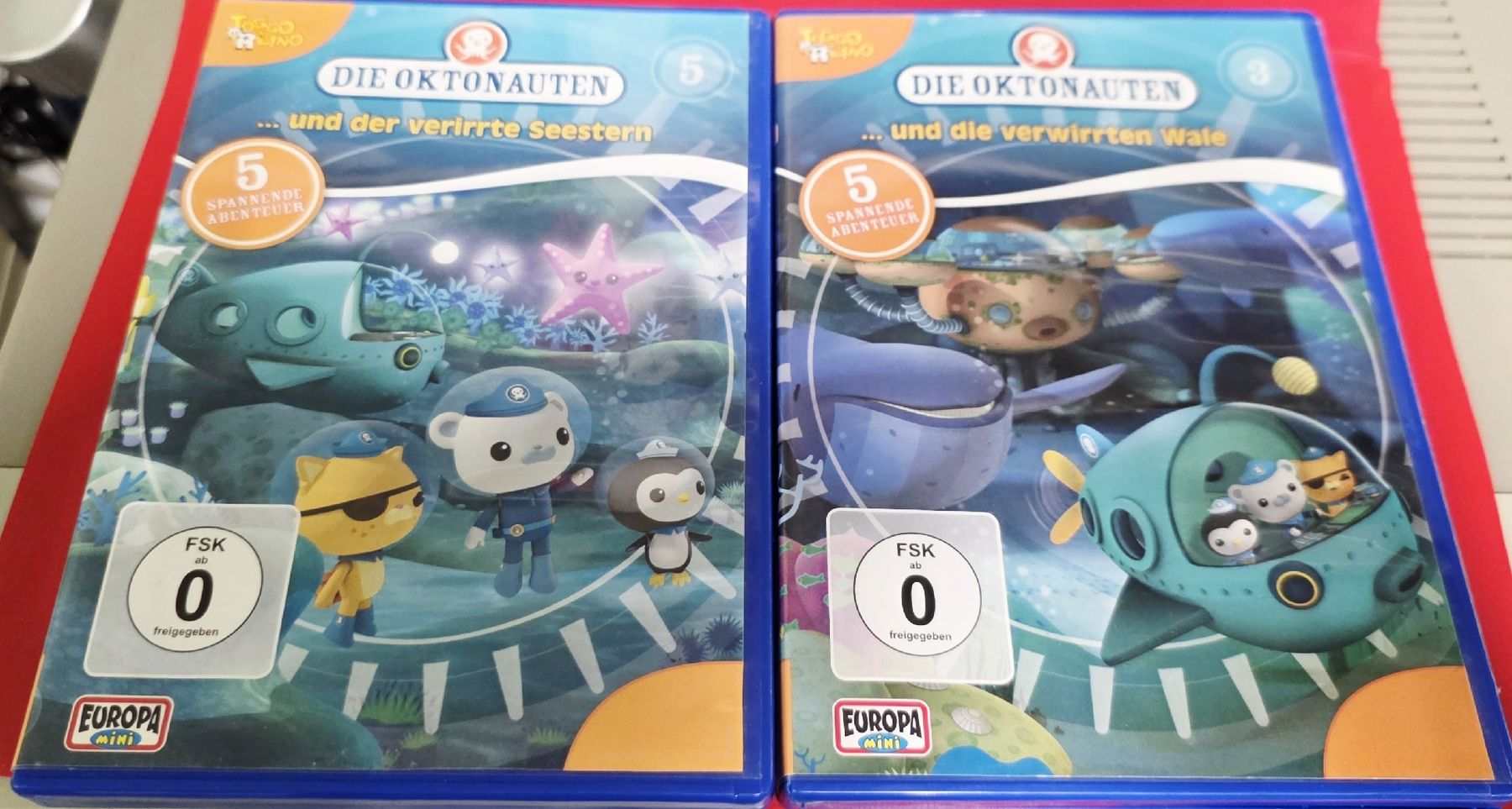 Tutti i DVDs: Die Oktonauten Vol 3 + 5 DVD – Usato da Reinach BL venduto da _MasterK_