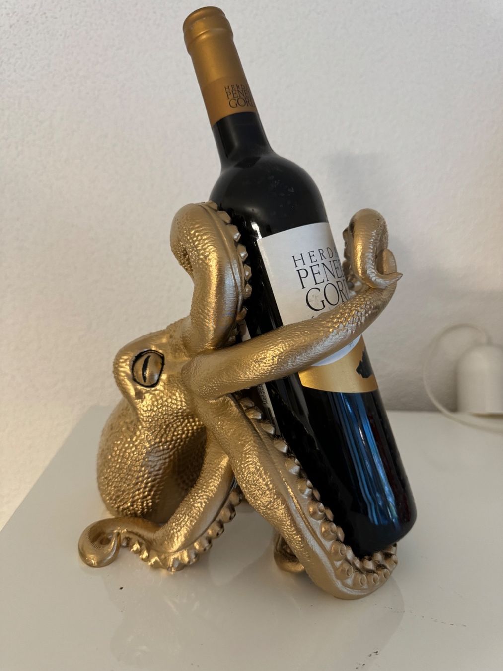 Weingestelle & -ständer: Pieuvre Octopus Oktopus support pour bouteille – Neu (gemäss Beschreibung) aus Vicques von PAMB3D 8