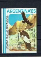 Cuba 1985 - Oiseau, Condor des Andes