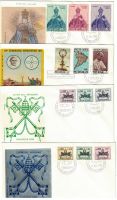 4 FDC- Vatican, 26. Mai - 28.November 1968, saubere Briefe