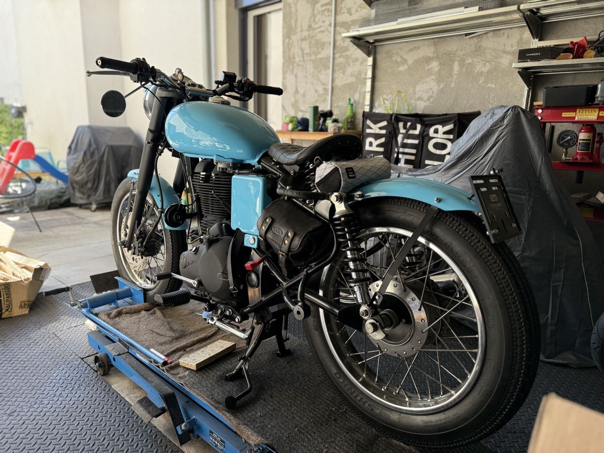 Royal Enfield Strada: Royal enfield bullet 500 efi – Usato da Verscio venduto da dai_jyb8 4